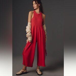 Anthropologie Horizon Wide leg jumpsuit